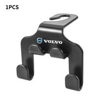 Dvigubos galvutės kabliukai Automobilio galinės sėdynės galvos atramos pakabukas Kabliukas Volvo V60 XC60 XC90 S60 XC40 V40 S80 T6 V90 EX90 S90 V70 priedams