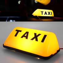 New Yellow Base COB Cab Roof Top Topper Taxi Sign Car Sign Lamp 12V