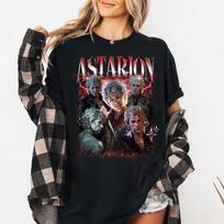 Astarion Baldurs Gate Vintažiniai Marškinėliai Dovana Moterims Unisex Unisex Marškinėliai Grafiniai Trumpomis Rankovėmis Marškinėliai Unisex Unisex Moterims Visų Sezonų M