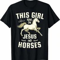 My Grandson Grandma Of Horse Rodeo Horse Rider Grandmother T-Shirt S įvairiaspalvis