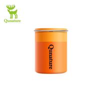 Qunature 3-in-1 Electric Air Pump Inflation Deflation Camping Light Lightweight Strong Air Pressure Mini  Air Mattress/Swim Ring oranžinė