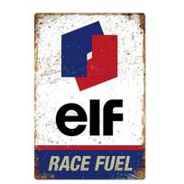 Retro Bar & Garage Decor - Esso Gulf Camel Racing Metal Signs, Motor Oil Poster Plates for Man Cave & Club Wall Art 20x30cm