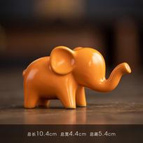 Elephant Bonsai Micro Landscape Animal Ornaments Fish Tank Decorations Tea Room Tabletop Tea Playing Ceramic Tea Pets