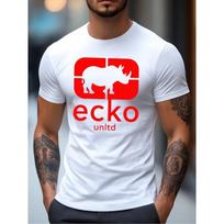 European sizes Men'S T-Shirt Featuring Ecko Rhino Print. Embodying American Streetwear Style. A Staple for Trendsetters. Perfect for Casual Outings S balta