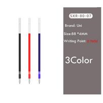 Uni Colored Ballpoint Pen, Jetstream 0.5/0.7mm 3 in 1 Multi Pens, Low Viscosity Ultra-smooth Oil Ink Non-slip Comfort Stationery