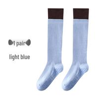 Women's Non-Slip Split-Toe Yoga & Pilates Socks - Anti-Odor Five-Finger Design for Indoor Fitness One Size 35-39 šviesiai mėlyna spalva