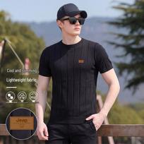 JEEP Men's Summer Breathable Polo Knit Shirt M