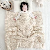 Brangdy Soft Padded Cotton Gauze Baby Swaddle