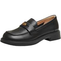 Teenmix British Style Thick-soled Loafer Flats 38 juoda