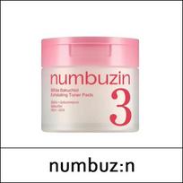 [numbuzin] (bo) No.3 Bifida Bakuchiol Exfoliating Toner Pads 190ml (70 Pads)