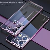 For Xiaomi POCO M6 Pro 4G Case Soft TPU transparent plating Slim protective Back Cover Case For XiaomiPOCO M6 M6 Pro Phone Shell For POCO M6 Pro 4G