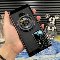 For Samsung Galaxy S24 S23 S22 S21Plus Case Hard PC With Ring Heat dissipation Protective Back Cover For Samsung S24 S23 Ultra For S21 Ultra juoda