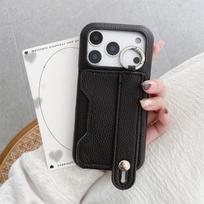 Wrist Strap Ring Anti-drop Phone Case for IPhone 17 Air 16 15 14 Plus 13 12 11 Pro Max X XS XR 7 8 Wallet Card Slot Pocket Cover iPhone17 Pro Max juoda