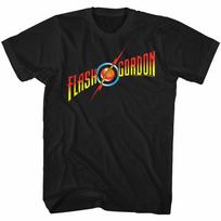 Flash Gordon Classic 80's Movie Full Color Logo Men's T Shirt  Unisex T-Shirt S įvairiaspalvis