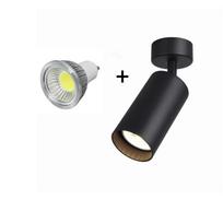 GU10 LED taškinis apatinis apšvietimas 360 laipsnių pasukamas paviršius prie lubų vidaus apšvietimo dekoras, skirtas fojė AC110V 220V prieškambario sieninis šviestuvas 9W Not Dimmable&Natural White 4000K