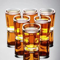 65 ml stiklinių stiklinių rinkinys, tirštas borosilikatinis spiritinis stiklas baltojo vyno taurės puodelis vakarėliui KTV stiklinės viskio taurės gėrimų rinkinys 65ml