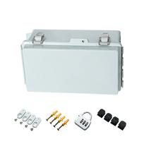 Waterproof Designs Junctions Box Outdoor Electrical Enclosures With Lock and Mounting Accessories Garden Supplies pilka