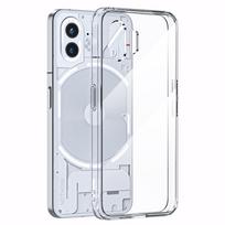 Ultra-Thin Transparent TPU+PC Case for Nothing Phone 3 and Phone 2 Nothing Phone 3A Pro (Large Hole)