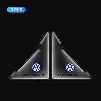 80% Hot 2pcs Transparent Car Door Corner Protective Sticker For Volkswagen VW Golf Polo Passat Tiguan Rline GTI Car Accessori