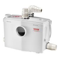 Macerator Pump 1200W 48 GPM Flow 33 ft Head Lift for Toilet Basement Sink