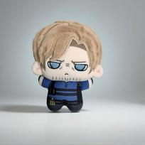 10cm Leon Scott Kennedy pliušinė lėlė Spausdintas žaidimo Leon pakabukas Kimštas žaislas Kolekcija Šventės Gimtadienio dovana Kennedy lėlė 10cm
