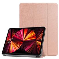 iLike Tri-Fold Eco-Leather Stand Case Apple iPad 9,7'' (2017) / (2018) / Air (2013) / Air2 (2014) Rozinis auksas