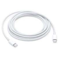 CP CBL4 Ilgalaikė TPE 20W PD USB-C į USB-C duomenų ir įkrovimo 2m kabelis Balta (OEM)
