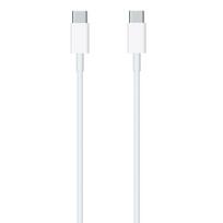 CP CBL3 Ilgalaikė TPE 20W PD USB-C į USB-C duomenų ir įkrovimo 1 m kabelis Balta