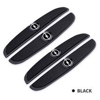4Pcs Rubber Anti Collision Strip Car Door Rearview Mirror Protector Stickers For Opel OPC Astra K Vectra Corsa Zafira Insignia