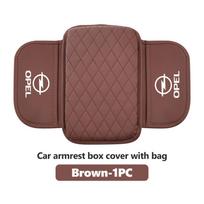Car Center Console Armrest Pad Leather Handrail Box Protective Cover For Opel Meriva Mokka Grandland Vectra Zafira Vivaro Antara