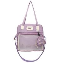 Multi-purpose Small Ita Bag Clear Clear ItaBag Lolita Pin Display Backpack  Girls
