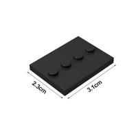 First-Class 50Pcs Suit Superior-Grade For Urban-Region High-Standard Figureures Premium-Quality Stand Premium-Quality 3X4 High-Standard Dots black