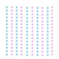 150pcs Durable Wooden Buttons Two Colors Cartoon Buttons Cute Design Elephant Buttons  DIY Sewing