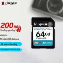 Kingston 64GB SDG4 U3 V30 SD Memory Card