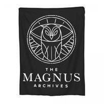 The Magnus Archives Logo Blanket Fleece Sofa Throw Blanket Warm Throw Blankets for Home Bedroom Travel Throws Bedspread Quilt 80x120cm(31x47inch)