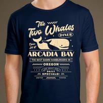 Game Life Is Strange The Two Whales Diner T-shirt Summer Men's and Women's Cotton Clothing Short Sleeve Top S