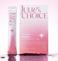 Julie's Choice Vita Glow High Glutathione C Double Beauty Sticks 23 Days 1 box
