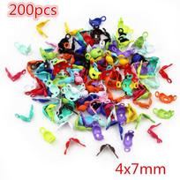 Colorful Mixed Jump Rings Lobster Clasp Eyelets Screw Pins Keychain DIY Jewelry Making Accessories Supplies