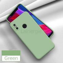 For Xiaomi Mi 8 Case New Liquid Silicone Soft Matte Camera Protection Cover For Mi 8 Mi8 Phone Case For Xiaomi Mi 8 žalia