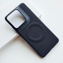 For Motorola Moto Edge 70 Fusion Case Magnetic Nylon Woven Matte Leather Skin-friendly Back Case Cover Bumper Motorola Edge 70 Fusion