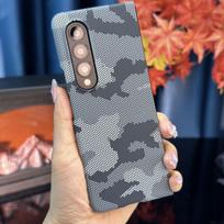 For Samsung Galaxy Z Fold 7 Case Hard PC carbon fiber camouflage Protective Back Cover Case For Z Fold 7 6 5 4 3 Se Phone Shell Galaxy Z Fold7