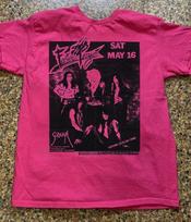 90s Faster Pussycat Poster Short Sleeve Pink T shirt Remake Design NH27875 Unisex T-Shirt L