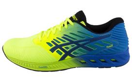 Asics Fuze Patogūs žemi bėgimo bateliai Vyriški Neono geltonos mėlynos spalvos T639N-0790 42.5