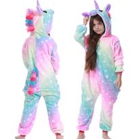 Children's Onesie Pajamas Kigurumi Costume Unicorn 115-125 Cm [M-Onesie102]