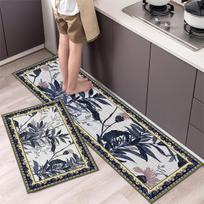Virtuvės kilimėlis grindų kilimėlis namas Laikykite kilimą ilgos juostos durų kilimėlis Modernus namų dekoras 40cm x60cm  40x120cm gray