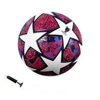 1 vnt. Futbolo kamuolys 5 dydis Atsparus dėvėjimuisi Patvarus Minkštas PU Lauko Futbolo Treniruotės Besiūlis Futbolo kamuolys Grupės Treniruočių Žaidimo Reikmenys pink