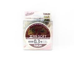 Sunline Ester Line Troutist Masu No Ito Minkštus 160m #0.3 1.5lb 0.09mm (9078) gryna