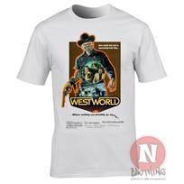Westworld Camiseta Cult 70s Ciencia Fi Película Camiseta XL