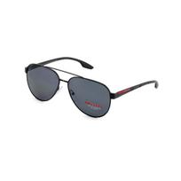 Prada Excellence Poliarizuoti Serijos Vyriški Saulės Akiniai Aviatoriaus Stiliaus Vyriški saulės akiniai SPS-54T-1AB-5Z1 Basic Packaging-Eyeglass Case+Box