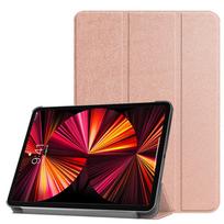 iLike Tri-Fold Eco-Leather Stand Case Apple iPad 9,7'' (2017) / (2018) / Air (2013) / Air2 (2014) Rozinis auksas